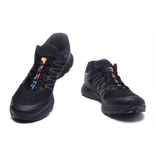 Men's Salomon Shoe S-LAB Sense Speed Trail Running Black Gray