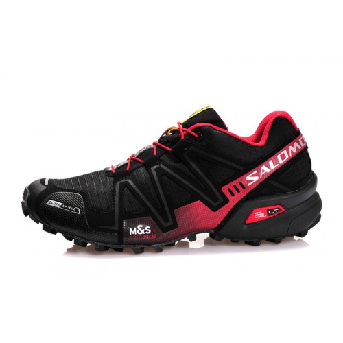 Men's Salomon Shoe Speedcross 3 CS Trail Running Black Red