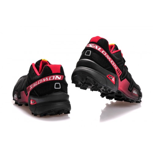 Men's Salomon Shoe Speedcross 3 CS Trail Running Black Red