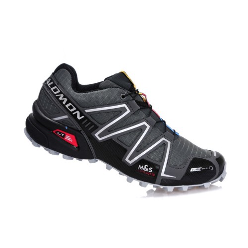 Men's Salomon Shoe Speedcross 3 CS Trail Running Deep Gray