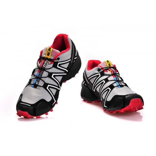 Men's Salomon Shoe Speedcross 3 CS Trail Running Grey Black