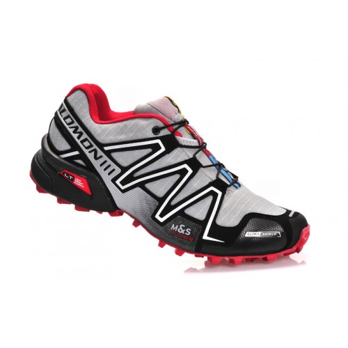 Men's Salomon Shoe Speedcross 3 CS Trail Running Grey Black