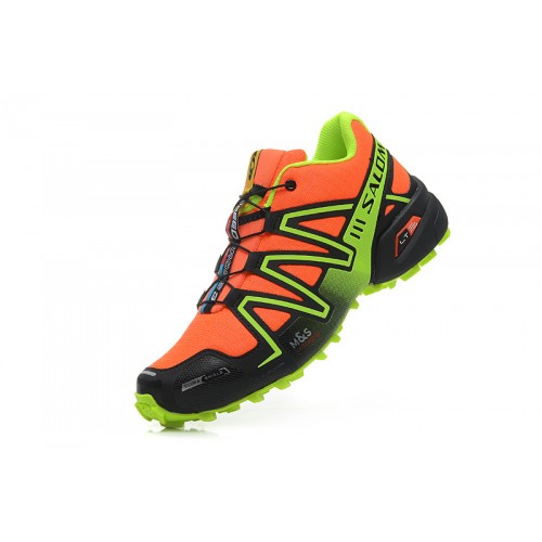 Men's Salomon Shoe Speedcross 3 CS Trail Running Orange