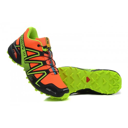 Men's Salomon Shoe Speedcross 3 CS Trail Running Orange