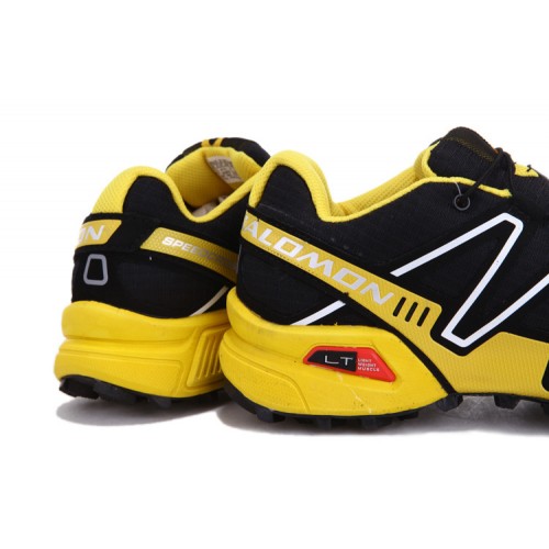 Men's Salomon Shoe Speedcross 3 CS Trail Running Yellow Black