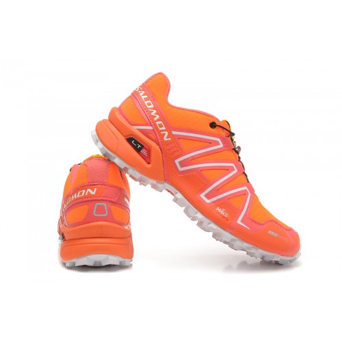 Women's Salomon Shoe Speedcross 3 CS Trail Running Orange