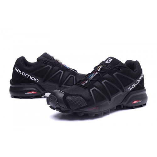 Men's Salomon Shoe Speedcross 4 Trail Running Black