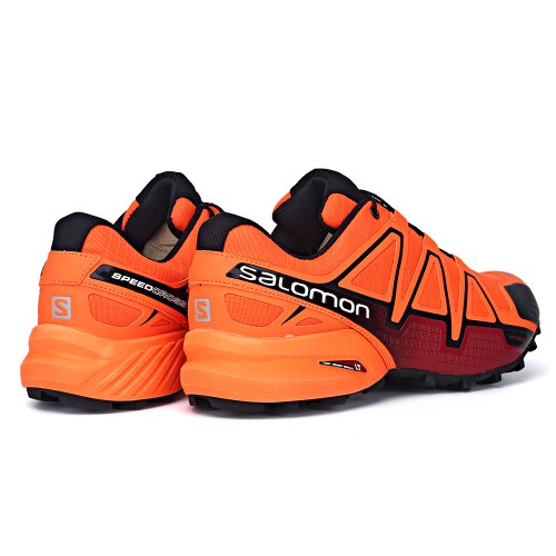Men's Salomon Shoe Speedcross 4 Trail Running Orange