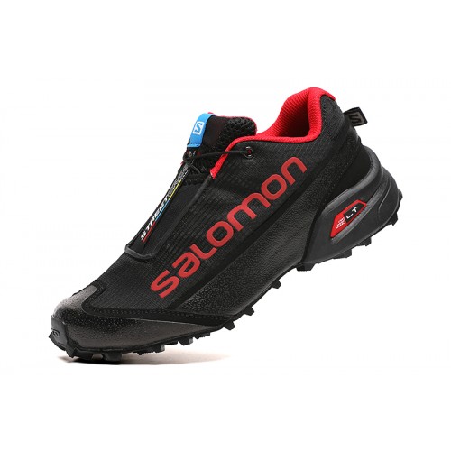 Salomon Speedcross 5M Running Shoes In Black Red For Men