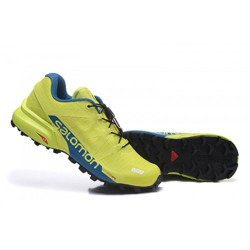 Men's Salomon Shoe Speedcross Pro 2 Trail Running Fluorescent Yellow