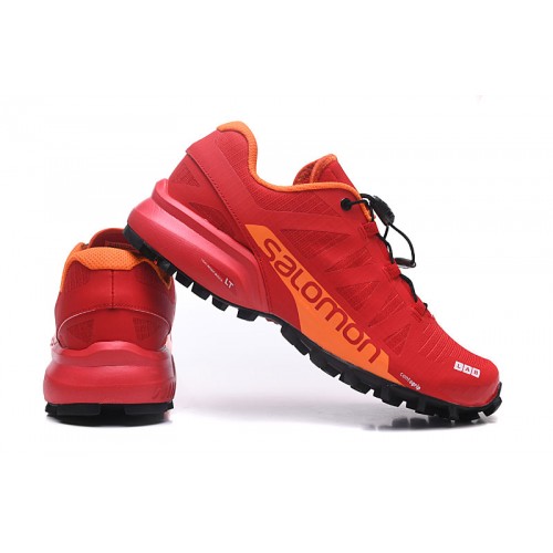 Men's Salomon Shoe Speedcross Pro 2 Trail Running Red