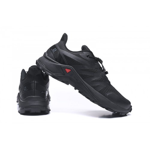 Men's Salomon Supercross Trail Running Shoes Black