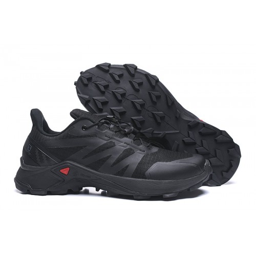 Men's Salomon Supercross Trail Running Shoes Black