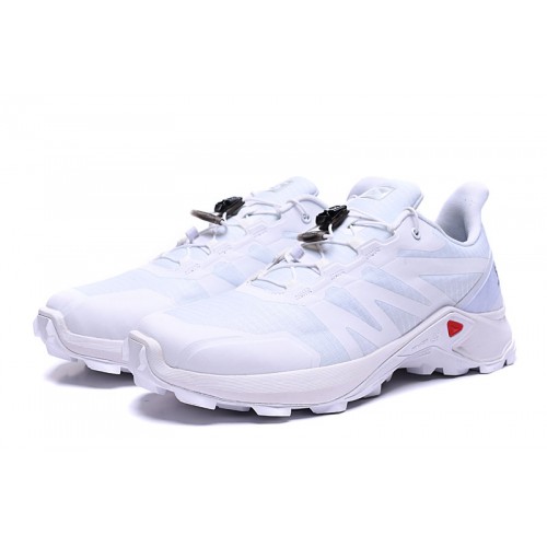 Men's Salomon Supercross Trail Running Shoes White