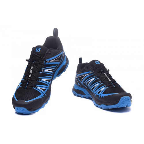 Men's Salomon Shoe X ULTRA 3 GTX Waterproof Black Blue