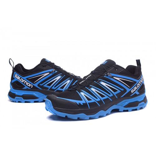 Men's Salomon Shoe X ULTRA 3 GTX Waterproof Black Blue