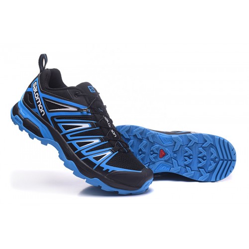 Men's Salomon Shoe X ULTRA 3 GTX Waterproof Black Blue