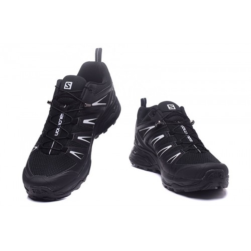Men's Salomon Shoe X ULTRA 3 GTX Waterproof Black Silver