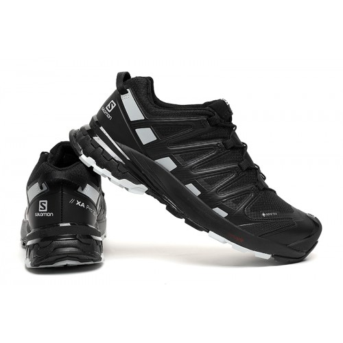 Salomon XA PRO 3D Trail Running Shoes In Black White For Men