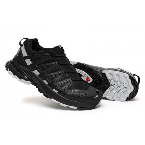 Salomon XA PRO 3D Trail Running Shoes In Black White For Men