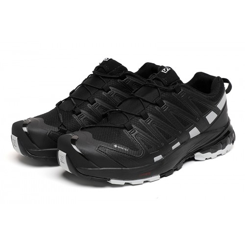 Salomon XA PRO 3D Trail Running Shoes In Black White For Men