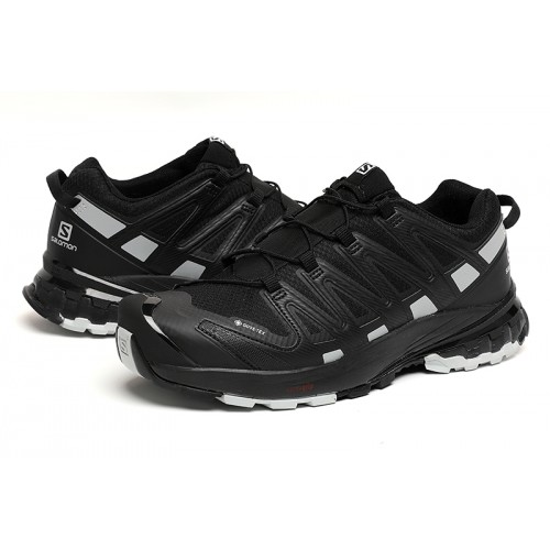 Salomon XA PRO 3D Trail Running Shoes In Black White For Men