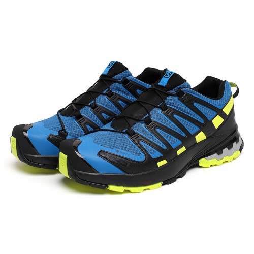 Salomon XA PRO 3D Trail Running Shoes In Blue Black For Men