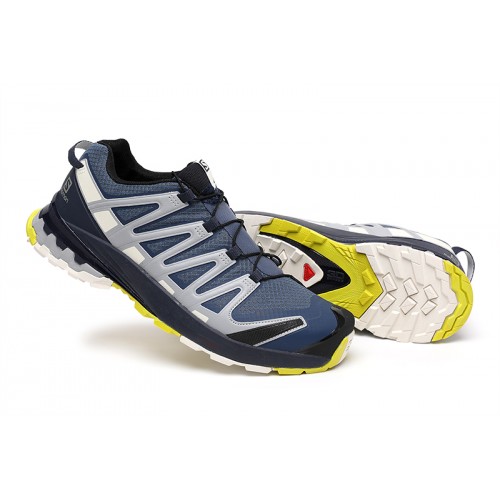 Salomon XA PRO 3D Trail Running Shoes In Gray Blue For Men