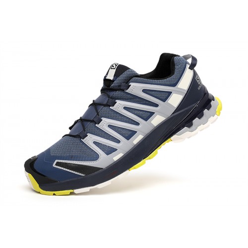Salomon XA PRO 3D Trail Running Shoes In Gray Blue For Men