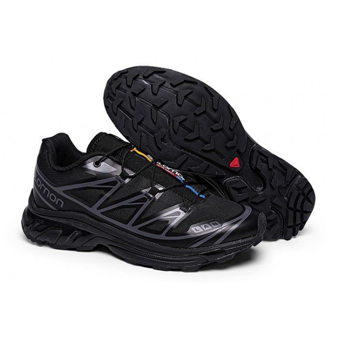 Skim marts Uddybe Salomon XT-6 Advanced Unisex Sportstyle Shoes In Black Dark Gray For Men