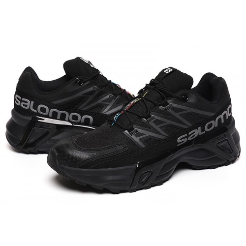 Men's Salomon XT Street Shoes Black Dark Gray