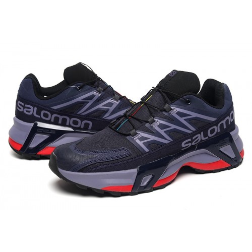 Men's Salomon XT Street Shoes Blue Black