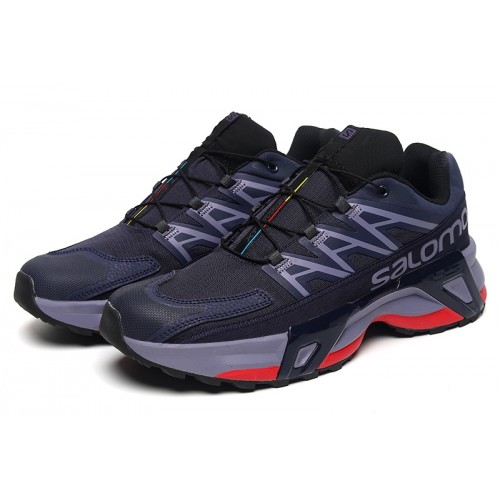 Men's Salomon XT Street Shoes Blue Black