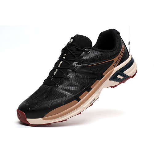 Salomon XT-Wings 2 Unisex Sportstyle Shoes In Black Brown For Men