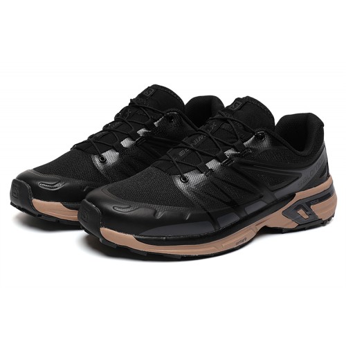 Salomon XT-Wings 2 Unisex Sportstyle Shoes In Black Metal Copper For Men