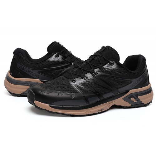 Salomon XT-Wings 2 Unisex Sportstyle Shoes In Black Metal Copper For Men